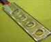 EXTREME LEXAN PADDLE with HOLES - RED LINE - A Screamer -  24 x 4  only $44.99